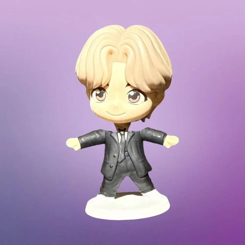 New 2025 McDonald's TinyTan x BTS Throwback Jung Kook Happy Meal Toy Figure